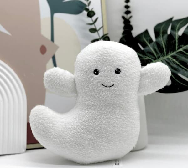 Søt Spøkelses-Plush Dukke Figur White