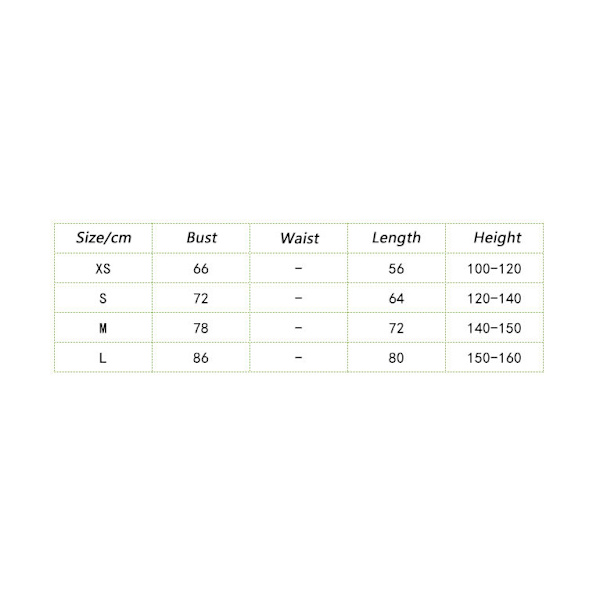 Påskharen Cosplay Klänning för barn Red 140-150cm