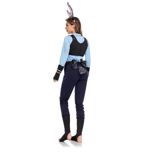 Vuxen kaninpolisdräkt för kvinnor XL