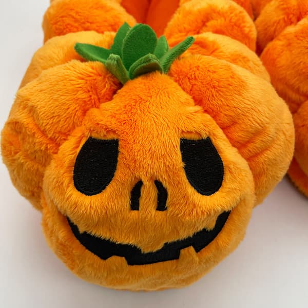 Plysj Teddybjørn Topplapper for Kvinner pumpkins