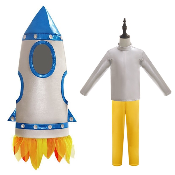 Halloween-kostume til børn: Rumraket XL