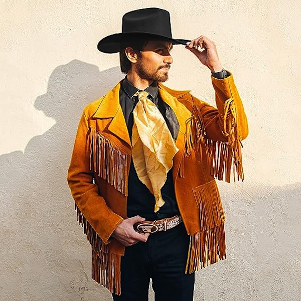 Cowboyhat til Mænd & Kvinder - Sort Filthat med Nitter Black
