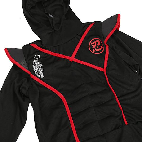Børne Stealth Ninja Kostume S