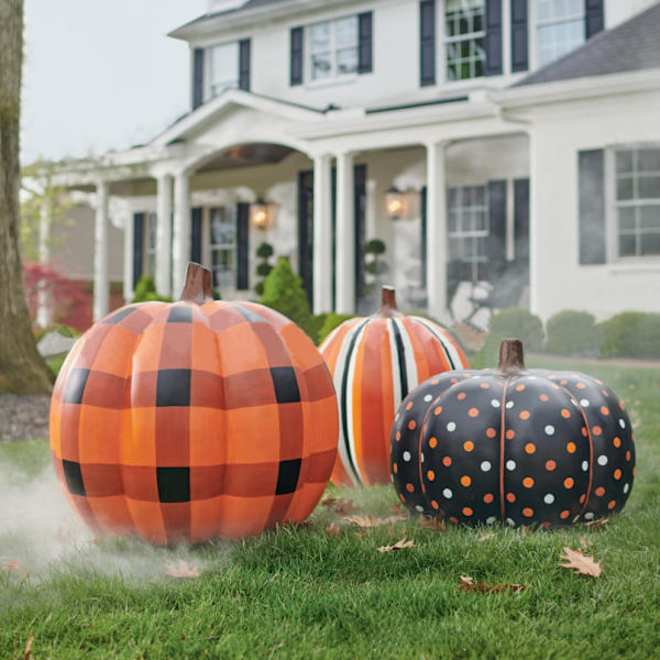 Halloween-Pumpun Ilmapallo LED-Lyhty Kurpitsa Valot Sisä- ja Ulkokäyttöön Lattice