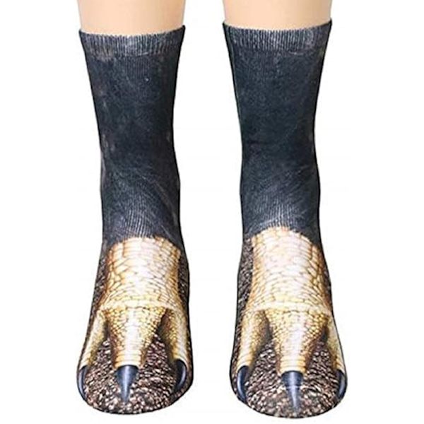 Djurfotssockor, Roliga 3D Djursockor Q6 Kid