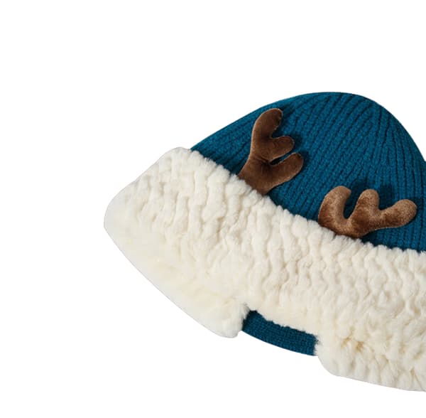 Tomtehatt Beanie Vinter Älghatt khaki