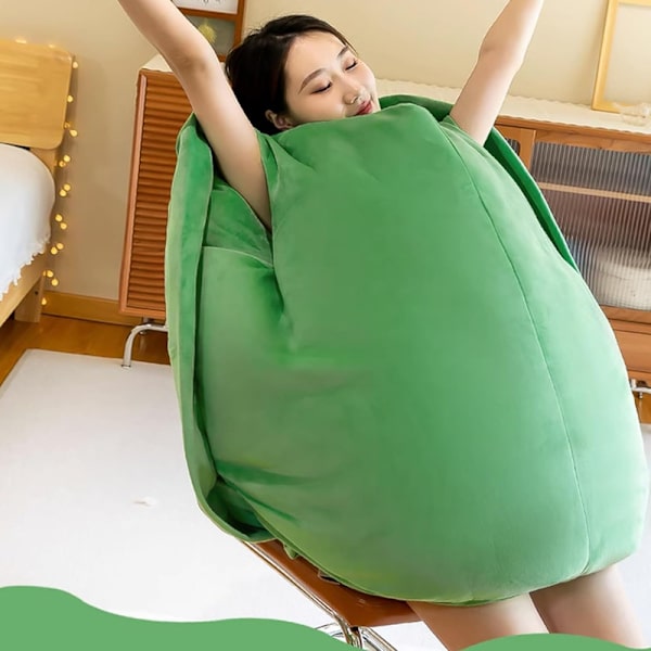 Bärbar sköldpadds skal kudde sköldpadda skal plyschdjur sköldpadda plysch kuddleksak Green 80cm