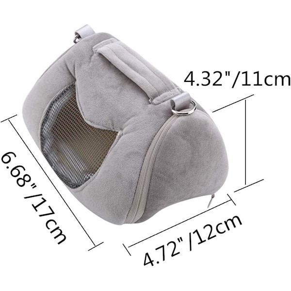 Hamsterbur Grey