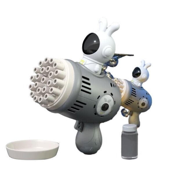 2 ST Automatisk barnbubbelmaskin Gray