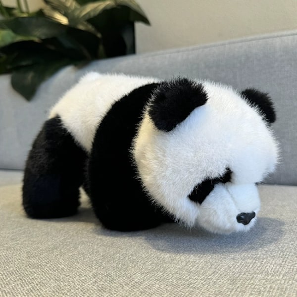 Panda Plysdyr Blød Legetøjsdukke Sød 42*35*18cm