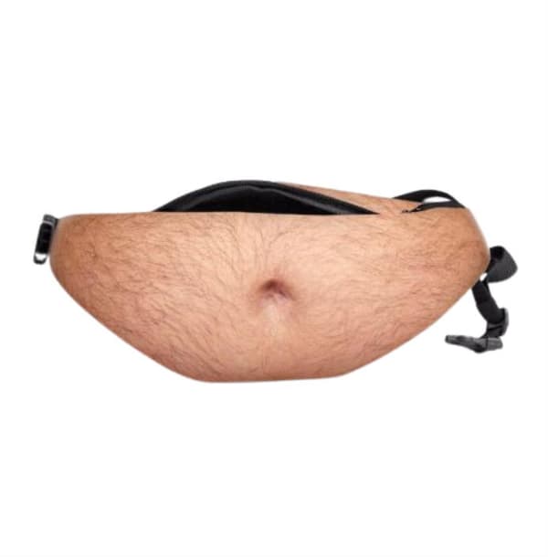 Falsk ølmage-fannypack Style 7