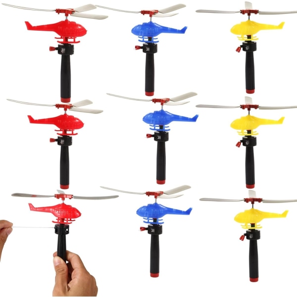 8-pack flygplansleksaker Flygande leksakshelikopter för småbarn