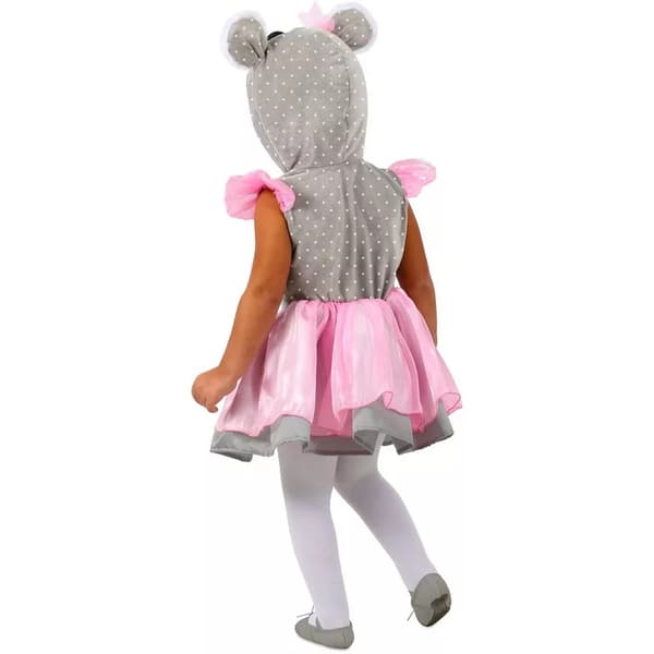 Rosa Koala Klänningar, Handskar & Skor 3-Dels Set för Barn 130cm