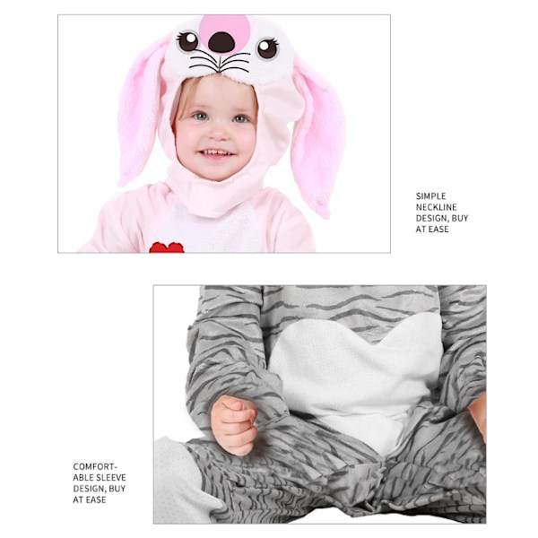 Lasten esiintymisasu, eläinpuku Pink