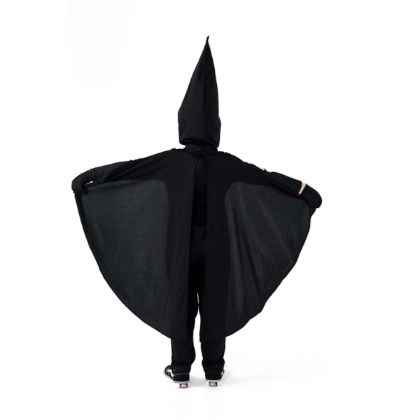 Halloween-Luurankoasu Tytöille ja Pojille Black XS