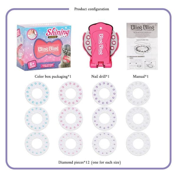 Blinger Sticker Borrmaskin 5 pieces