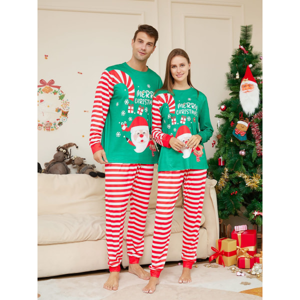 Matchende Julepyjamas til Familie eller Par – Santas Squad Kid 120