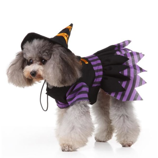 Hund Personliga Dress Up Kläder Husdjur Tillbehör Purple L