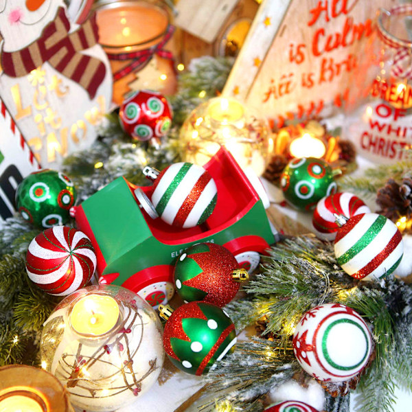 Juldekorationer Julgran hängande bollar