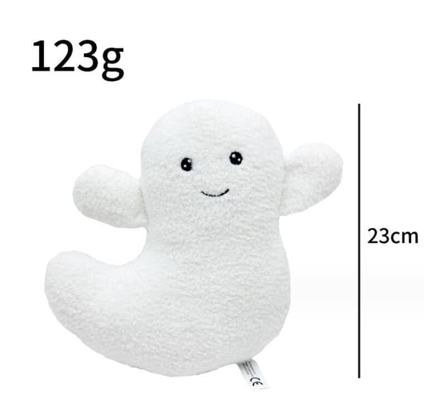 Søt Spøkelses-Plush Dukke Figur White