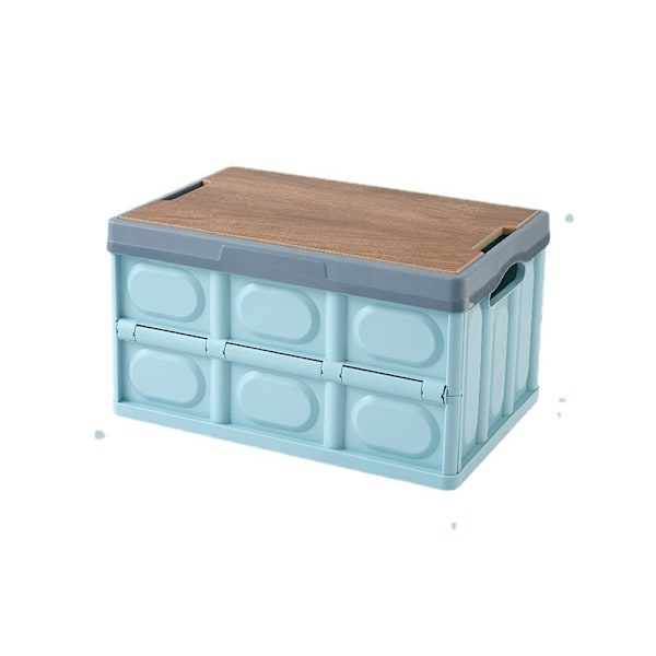 Trunk Organizer för campingutrustning för picknick Light Blue 42*39*23cm
