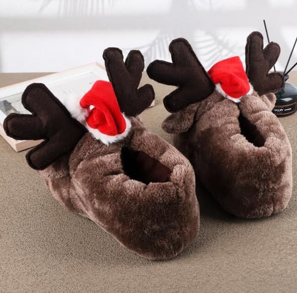 Unisex Jul-Elg Hjemmesko 38-39