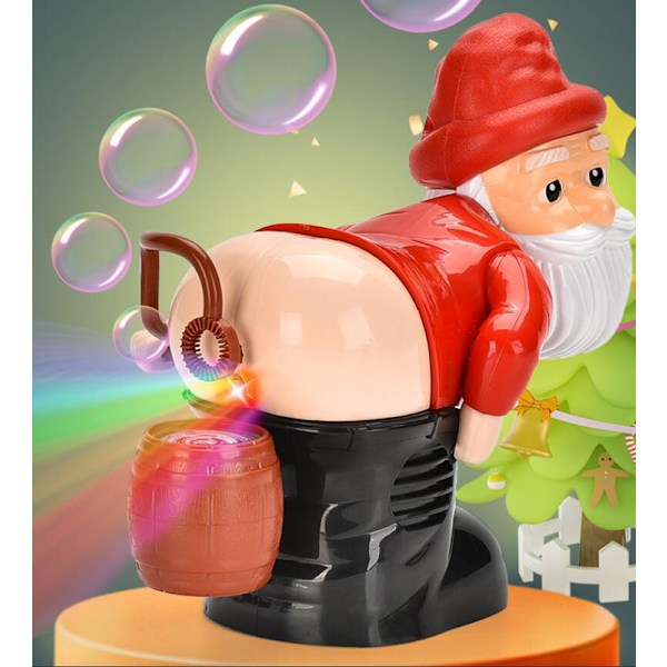 Jultomtar Bubbelmaskin, Bubbelblåsare Rolig Leksak Red
