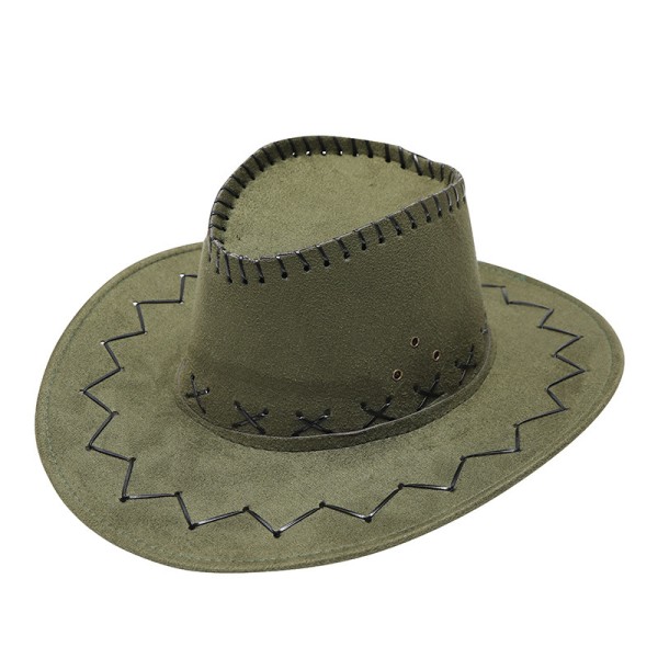 Cowboyhatt Hatt med bred brätte green