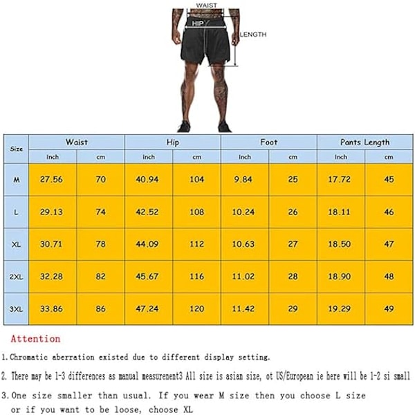 Herr 2 i 1 löparshorts andningsbara aktiva gym tränings shorts Army Green L