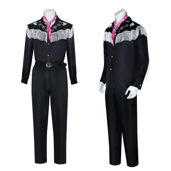 Barbiee Kostym Ken Outfit och byxor Cosplay Klänning M