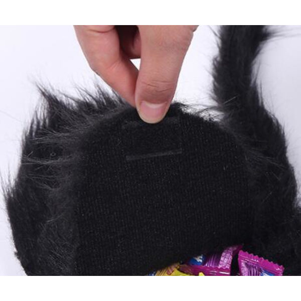 Spider Wings Props Farverige Rygstropper Stor Edderkop Black M