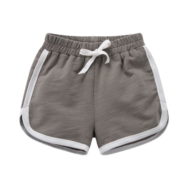 Barn Bomull Sports Shorts Sommar Grey 90cm