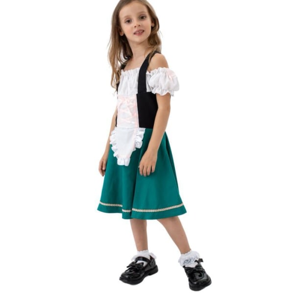 Barnens München Oktoberfest Flickas Kostym M