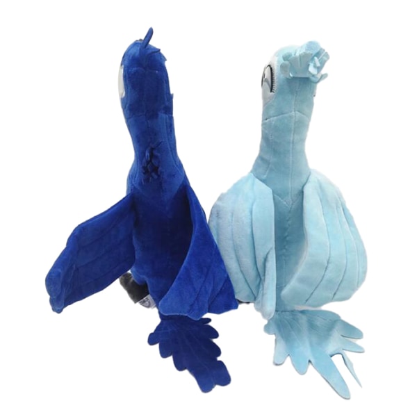 35CM Ny Rio 2 Film Tegnefilm Plys Legetøj, Fugl Dukker Julegaver light blue