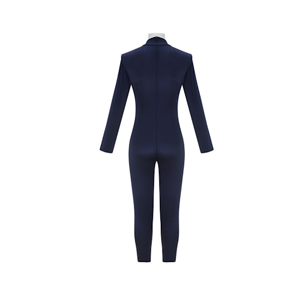 M3GAN 2 Kung Fu Jumpsuit Komplett Cosplay Kostym för Kvinna blue M