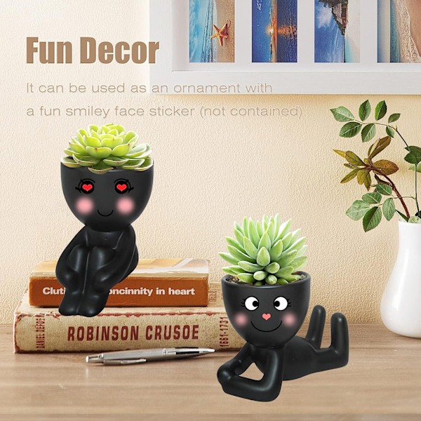 Mini Dekorative Potter til Planter Style 3