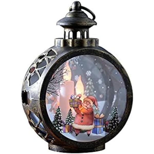 Julepynt LED Lys Butiksvindue Dekoration Style3 L