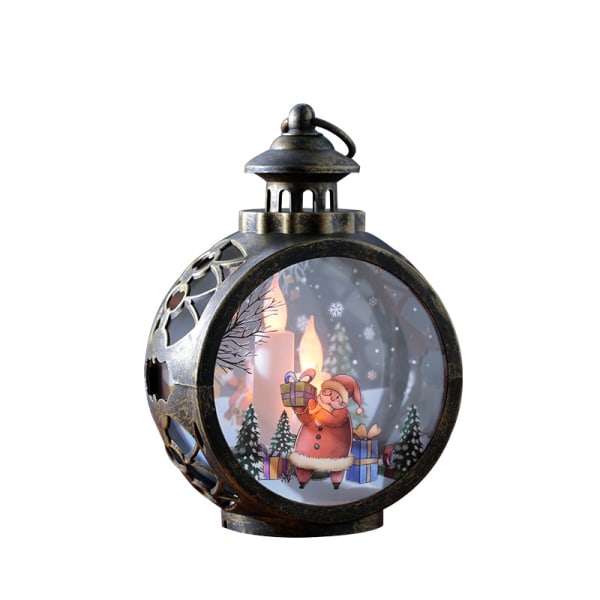Julepynt LED Lys Butiksvindue Dekoration Style3 L