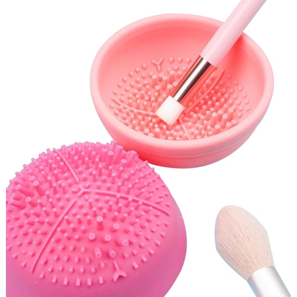 USB Makeup Brush Cleaner Maskin Elektrisk Kosmetikk Børsterengjøringsverktøy white