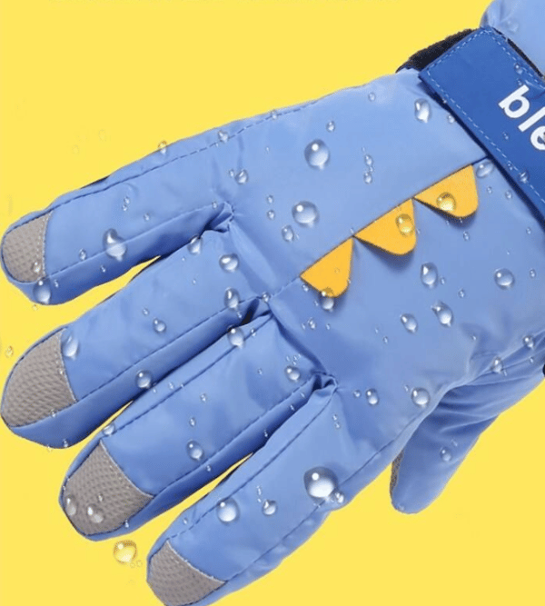 Børneski-Snehandsker Vinter Koldt Vejr til Drenge Piger Light Blue