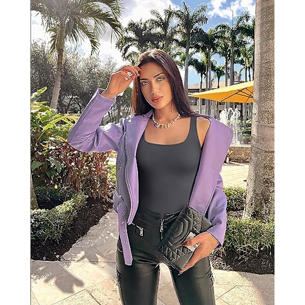 3 kpl naisten bodyt, seksikäs kylkiluinen yhden osan hihaton tank top body Black Dark Grey Beige L