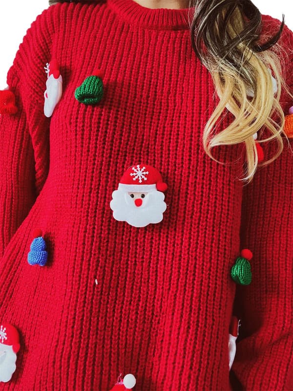 Julegenser for kvinner - Santa Claus M