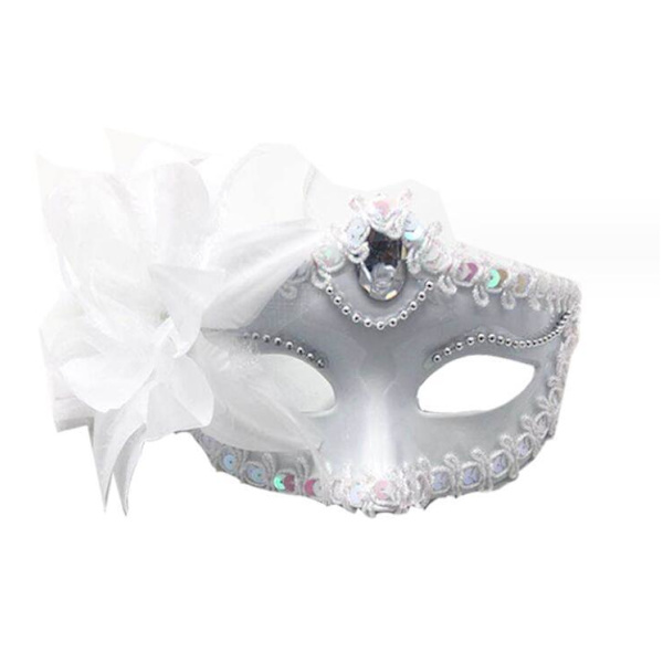 Maskeraddräkter Halloween Party Masker White