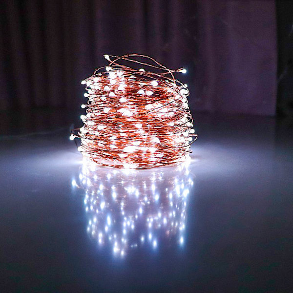 Halloween dekorationer Fairy String Lights för festdekorationer white