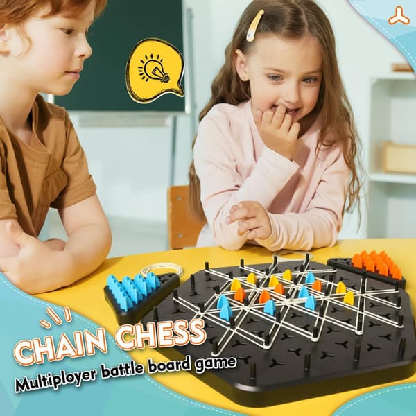 Kedjetriangel Schackspel, Geometriskt Schackspel