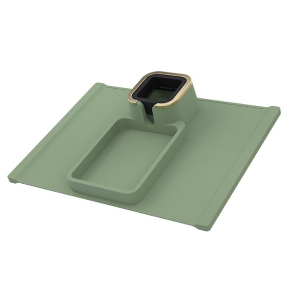 Mugghållare för Couch Silikon Soffdrinkshållare green
