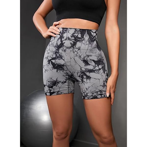 Träningsbyxor för kvinnor Scrunch Butt Lifting Hög midja Yoga Gym Combination 2 XS