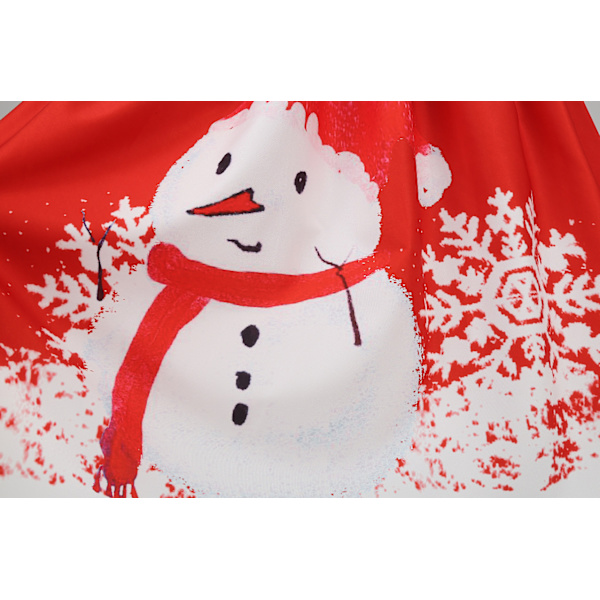 Vinter Julekjole Kvinder, Mode Dame Vintage Julefestkjole Style 3 M