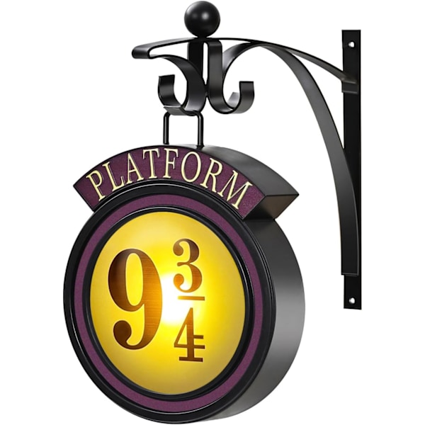 Plattform 9 3/4 Skiltlys Battery Operated