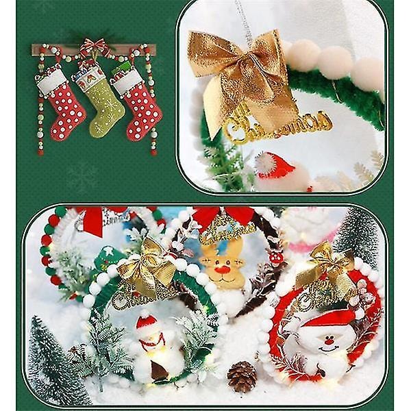 Julkransset Julgran Krans Älg Rosett C